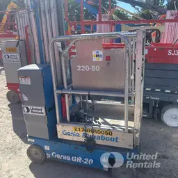 Élévateur autopropulsé une personne Genie GR-20 2016