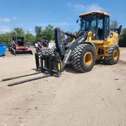 Chargeuse à pneus John Deere 624L 2020